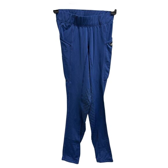 Kerrits Ice Fill Full Seat Tech Tights Women's Equestrian Riding Pants Blue XS - Picture 1 of 10